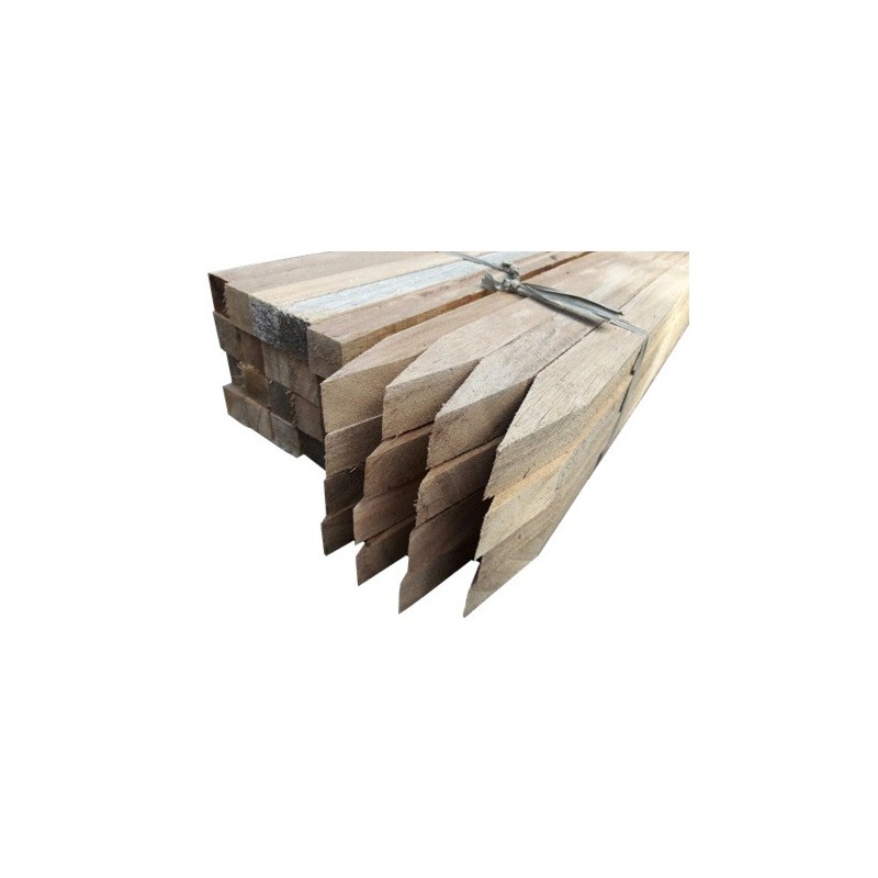 EUCALYPTUS POINTED SQUARE STAKES